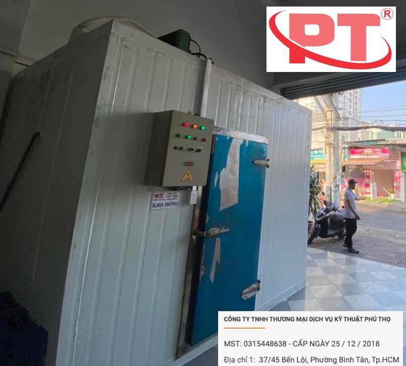 Kho cấp đông nhanh mini giúp hải sản giữ nguyên độ tươi ngon